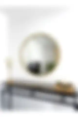 EFFE YAPI DEKOR 70 Cm Altın Çerçeveli Yuvarlak Ayna ile Ev Dekorasyonunuzu Geliştirin