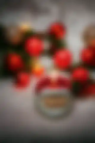 Mavi Ay Obje Çarşısı Noel Baba Mumluk: Yılbaşı Dekorasyonu İçin Şık Bir Seçenek