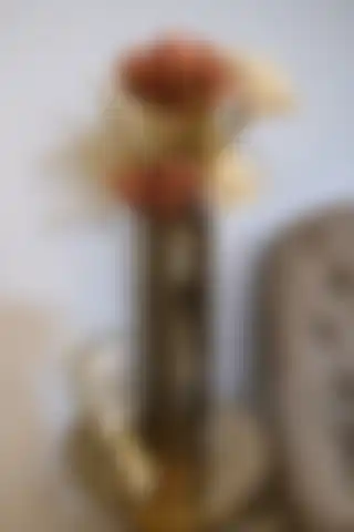 HOMİLA 45 Cm Bronz Aynalı Vazo ile Modern ve Şık Mekanlar Yaratın