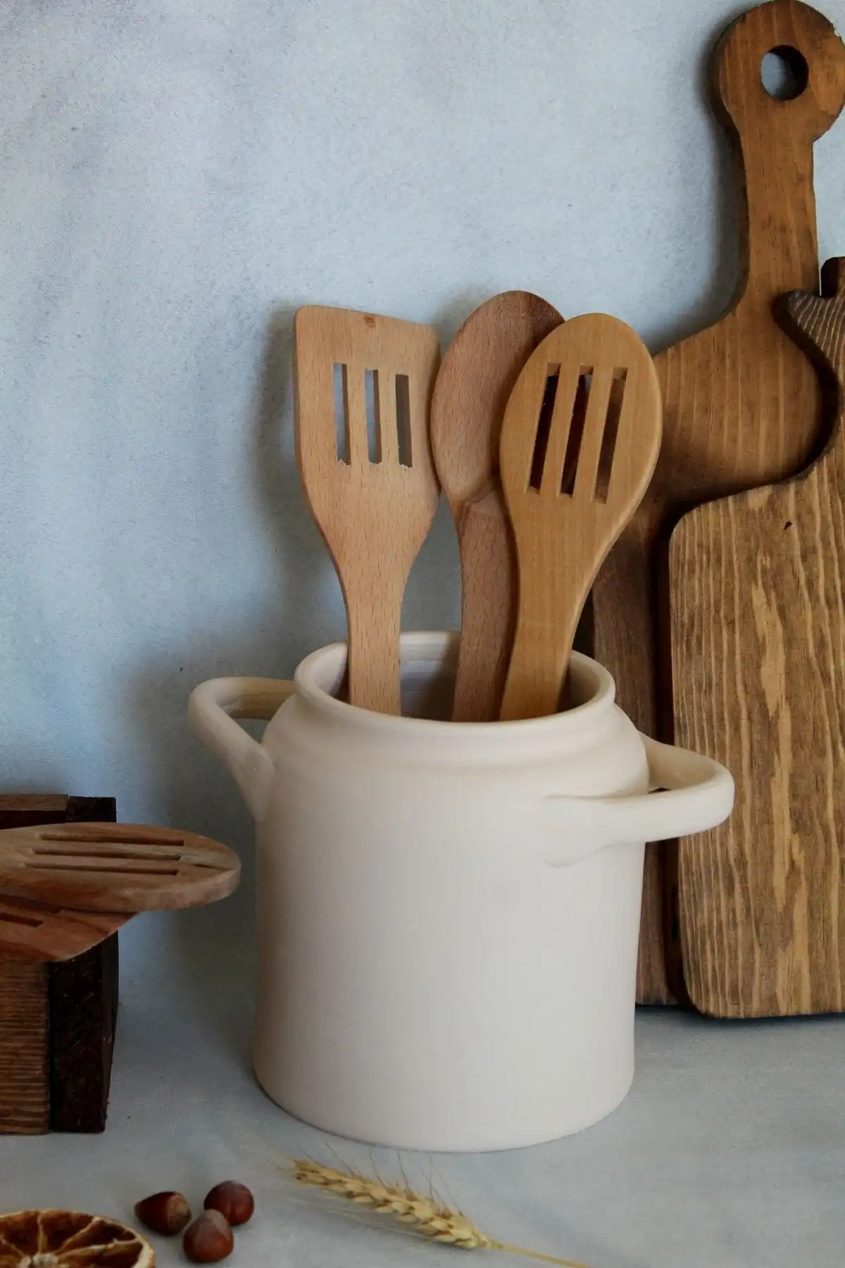 Mogolune El Yapımı Seramik Vazo: Minimalist Tasarımla Ev Dekorasyonuna Şıklık Katın