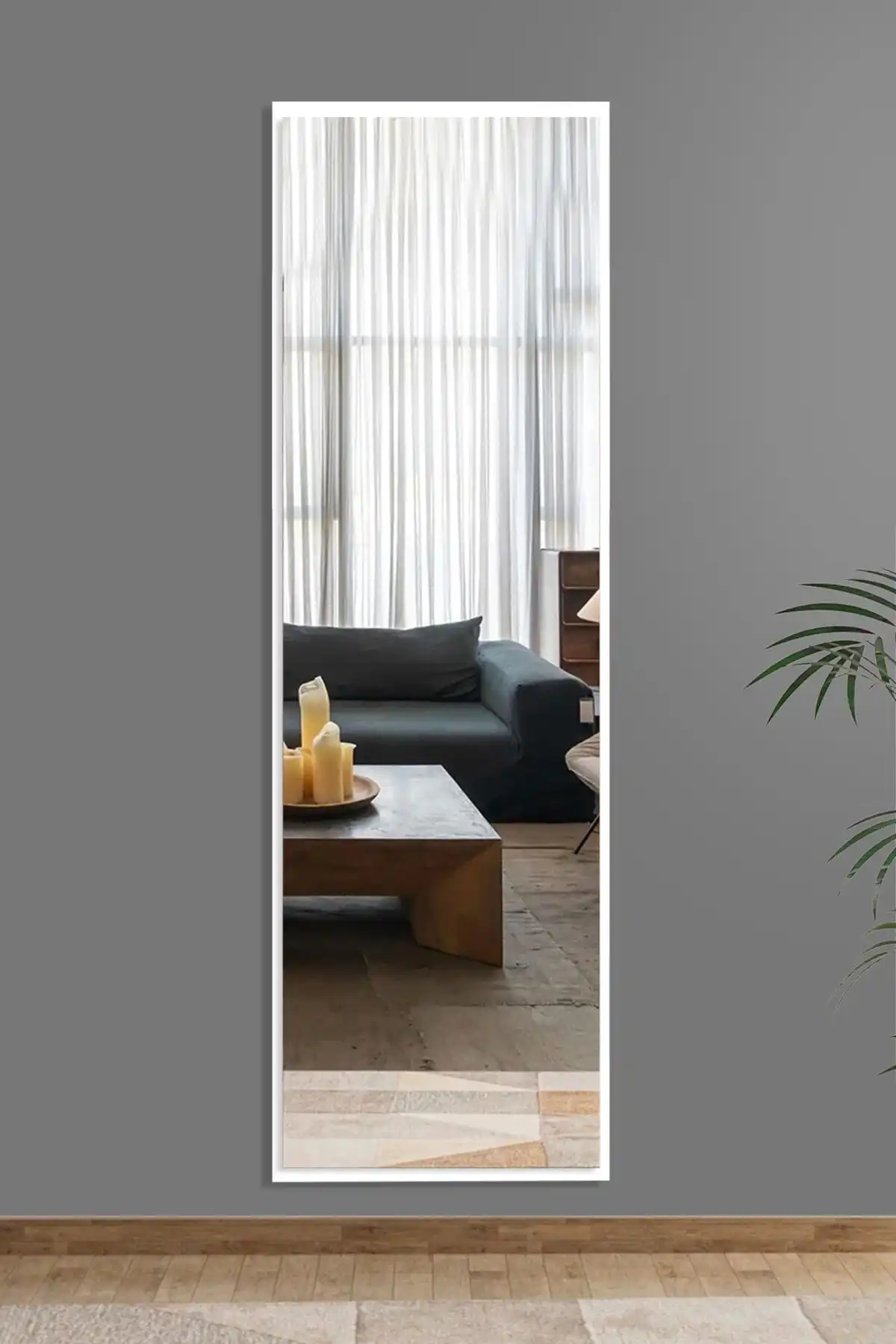 Nysamo 40x120 Cm Boy Aynası: Estetik ve Fonksiyonellik ile Mekanınızı Genişletin