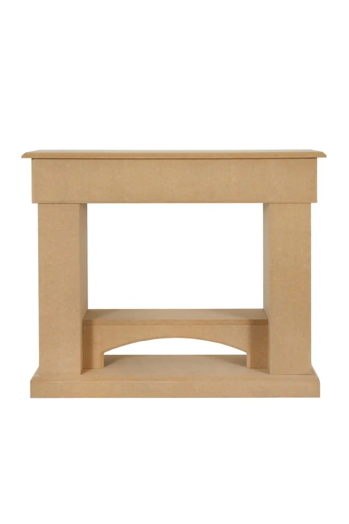Rafhomestore Ahşap MDF Dekoratif Boyamalık Şömine ile Estetik ve Fonksiyonel Tasarım