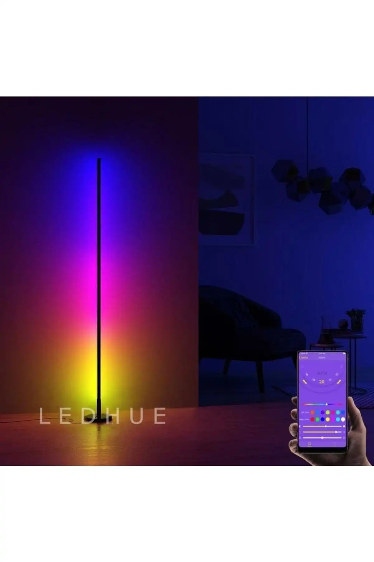 Noxu Design Sese Duyarlı Lambader: Modern Görünüm ve Fonksiyonellik