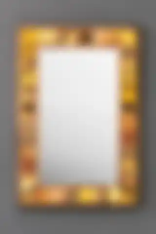 Oscar Stone Decor Masif Çerçeveli Mozaik Taş Ayna ile Evinizi Yenileyin