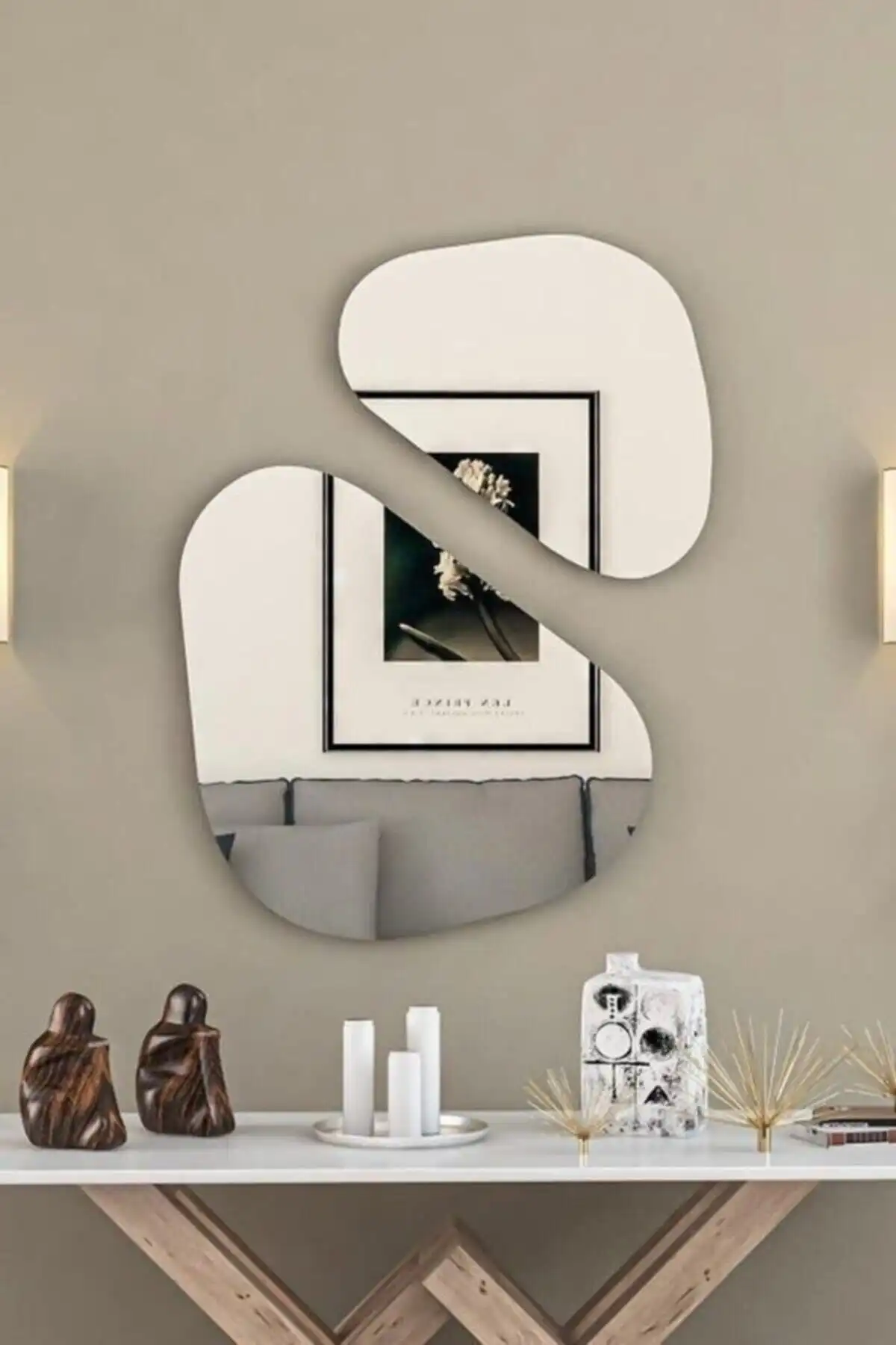 Enc Home Venüs Ayna Takımı ile Estetik ve Modern İç Mekan Dekorasyonu