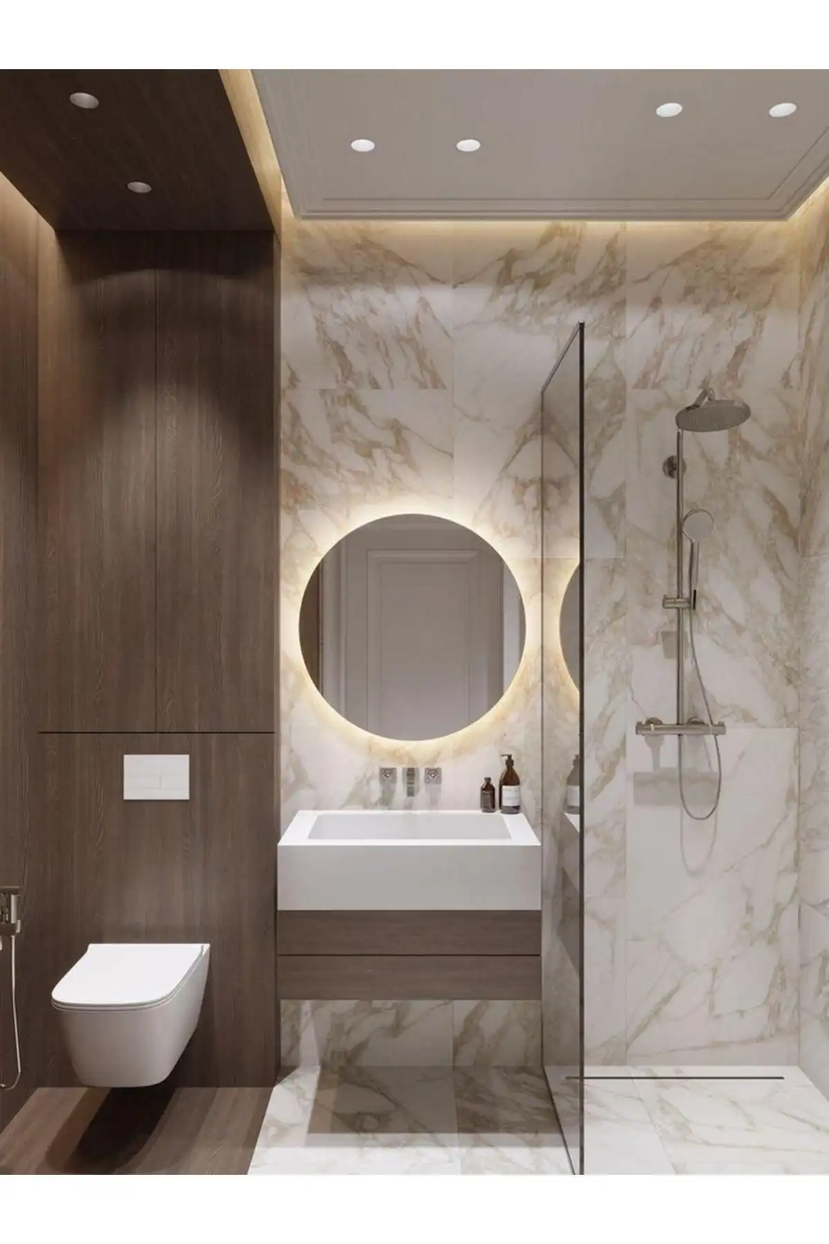 Narkissos Dizayn 70 Cm Günışığı Ledli Yuvarlak Banyo Aynası İncelemesi