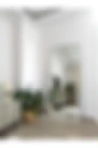 EFFE YAPI DEKOR Beyaz Metal Çerçeveli Dekoratif Ayna: Modern ve Pratik Tasarım