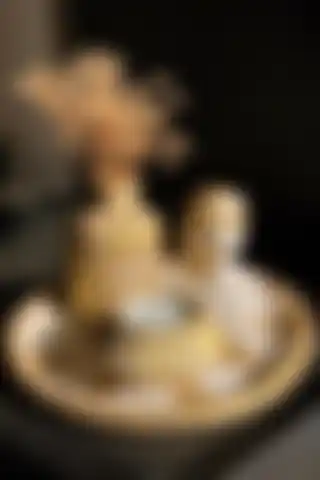 GIFTART Gold Hasır Görünümlü 5'li Set: Mükemmel Tasarım ve Estetik