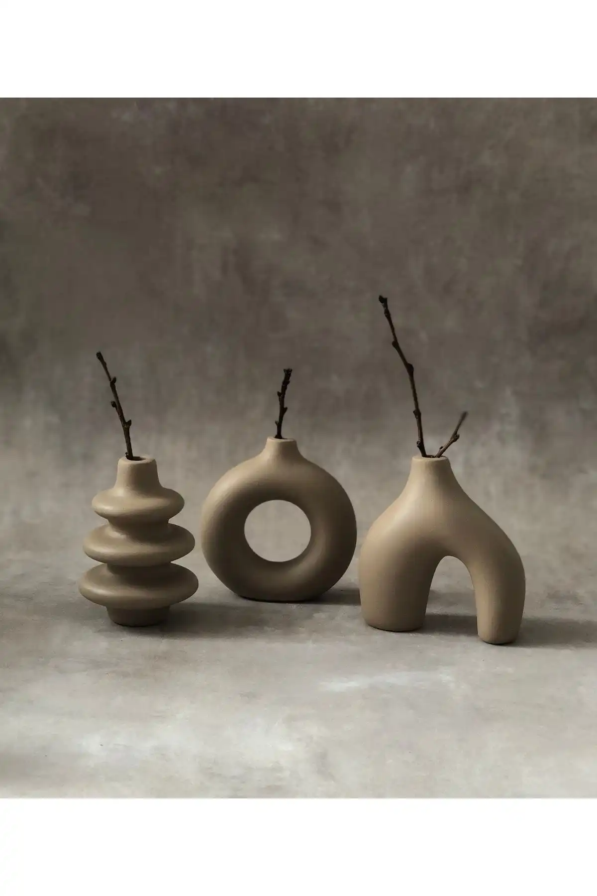 Thiramis Homeconcept 3’lü Mini Set: Modern Tasarım ve Estetik Dekorasyon İçin İdeal Seçim
