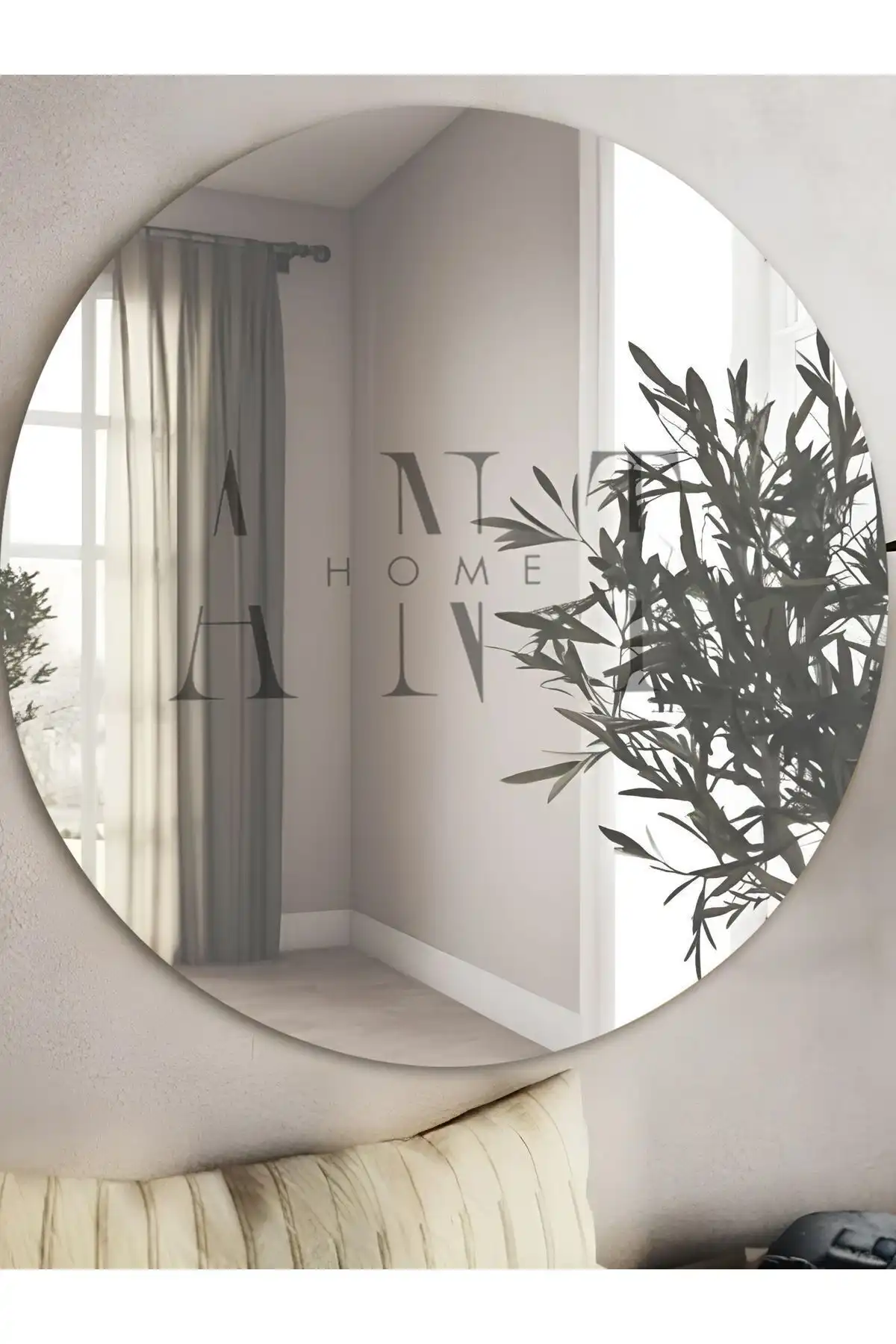 cg store 80 cm yuvarlak ayna incelemesi: modern tasarım ve kulanım alanları
