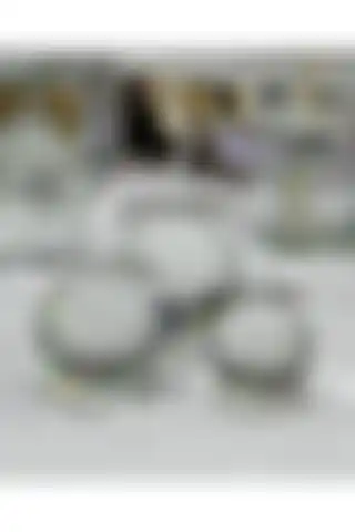 PEKİBU 3'lü Kristal Cam Elma Dekor Gümüş ile Modern İç Mekanlarınızı Şıklaştırın