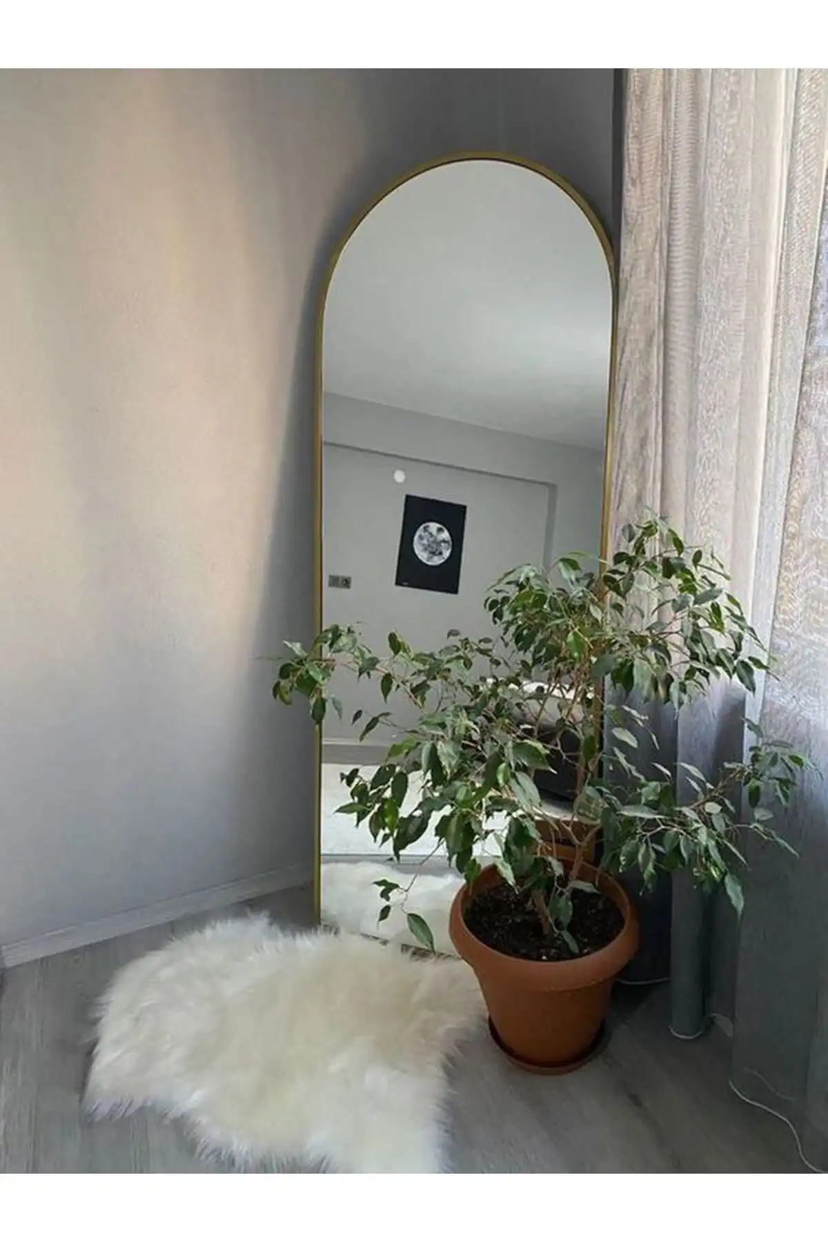 Enc Home 180x50 Ayaklı Boy Aynası ile Estetik ve İşlevsellik