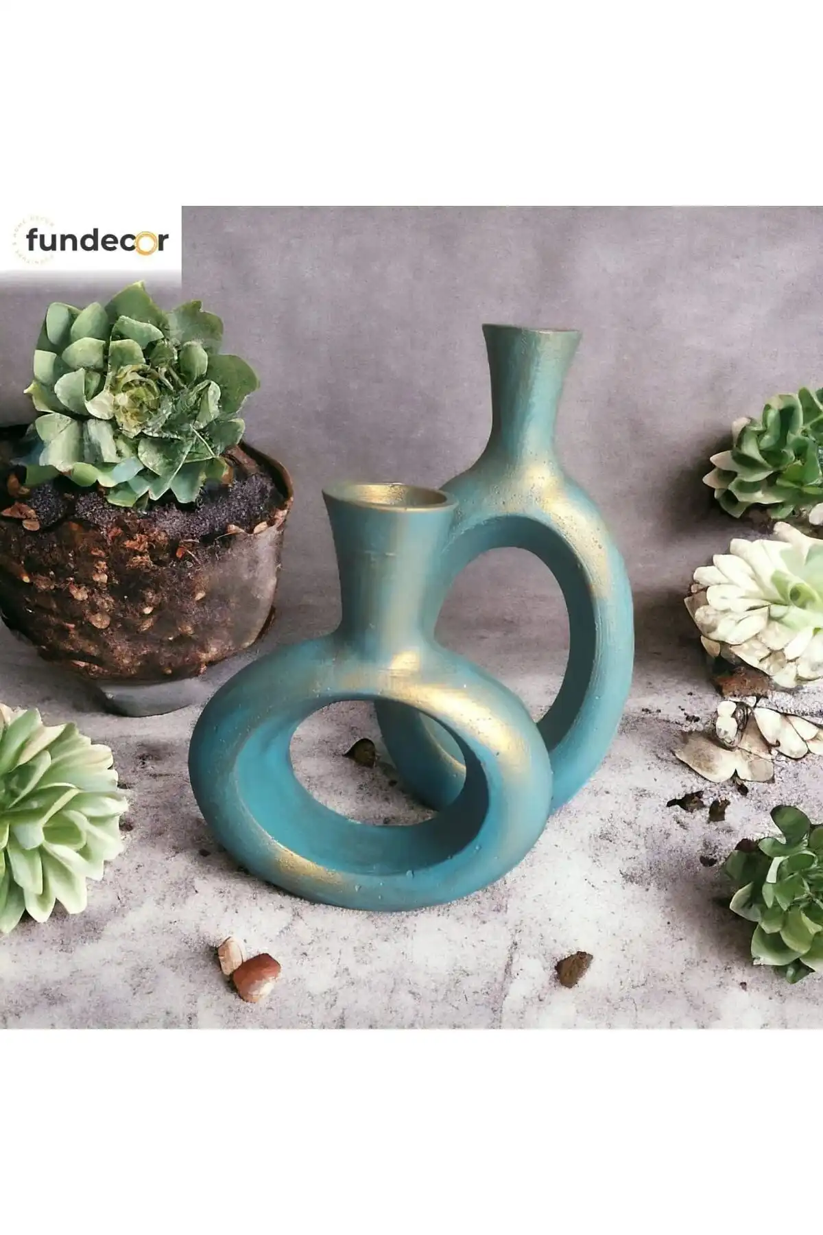 FUNDECOR Vazo İkili Set: Modern Tasarım ve Fonksiyonelliğin Buluşması