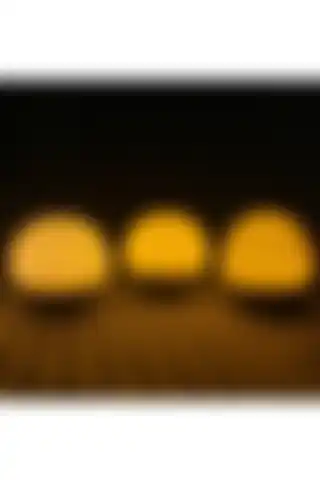 Huni3'lü Mantar Şeklinde Tealight Mumluk Seti ile Ev Dekorasyonunuzu Güzelleştirin