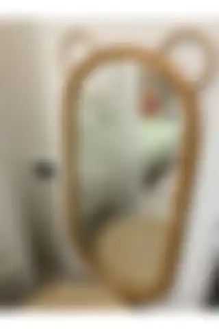 Kardelen Bambu Mobilya Bambu Panda Ayna Çerçevesi ile Estetik ve İşlevsel Tasarım