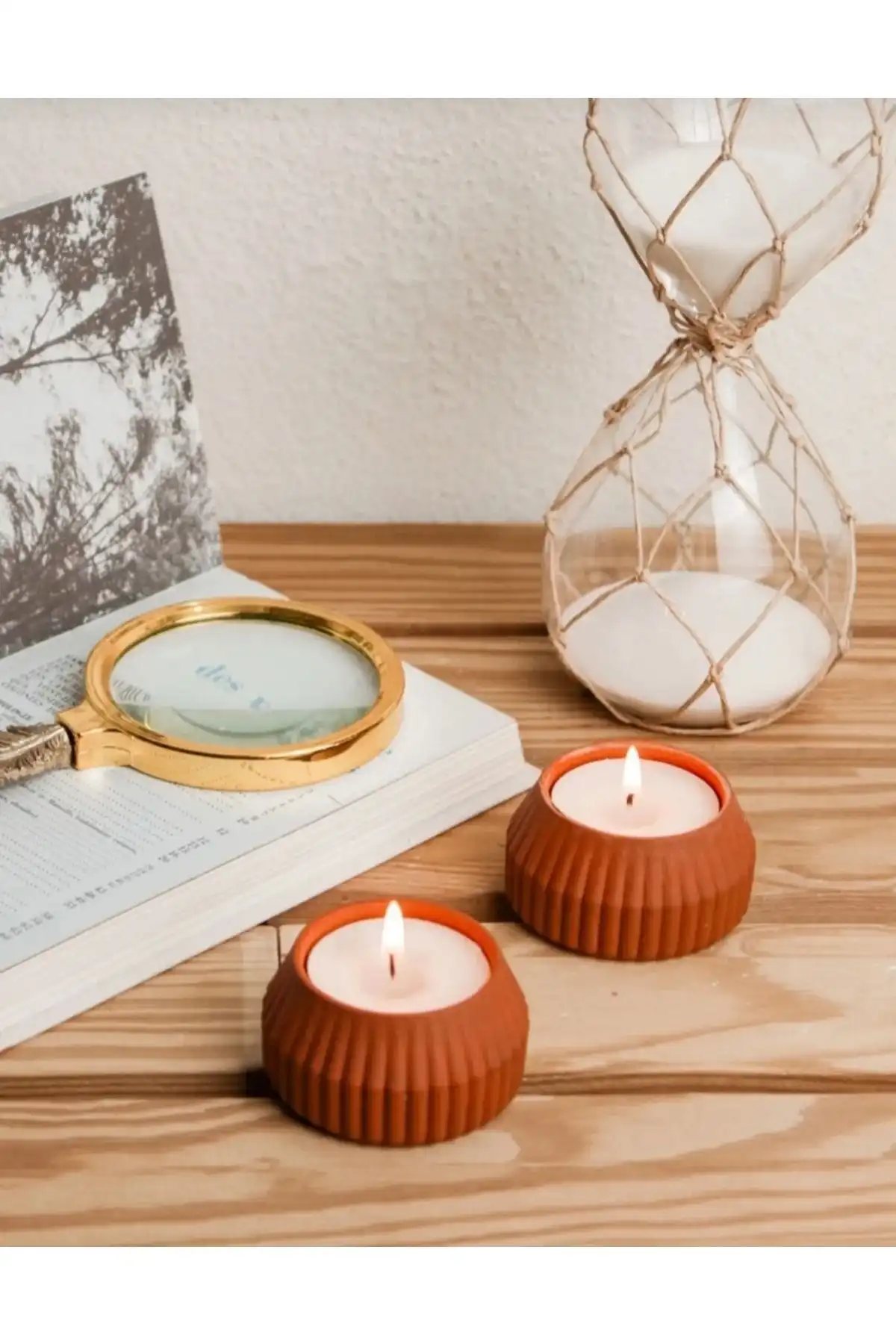 ASEM 2 Li Tealight Mumluk ile Modern ve Estetik Ev Dekorasyonuna Adım Atın
