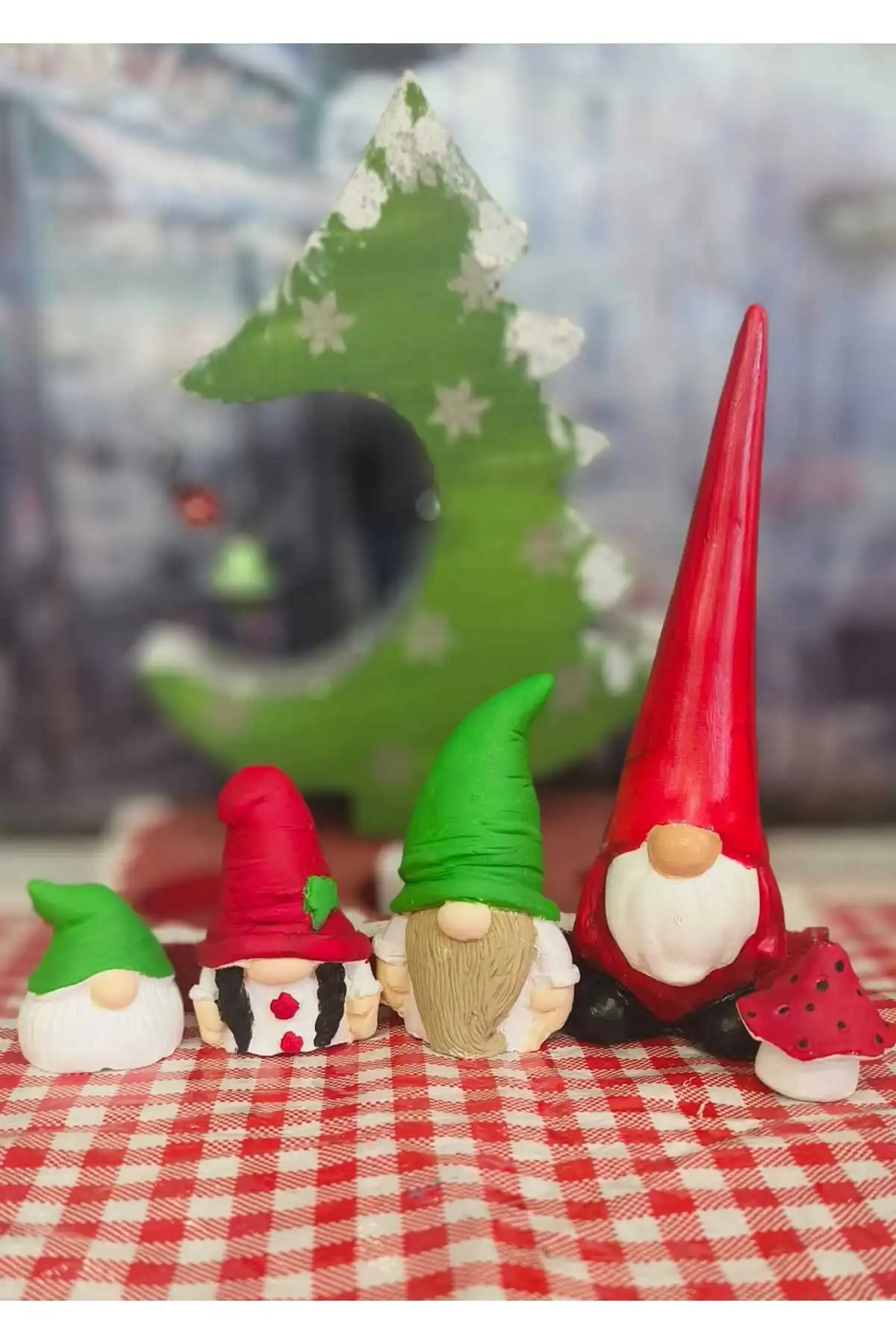AYLEFE HOBBY Yeni Yıl Gnome Cüceler ile Evinizi Süslemenin Keyfini Yaşayın