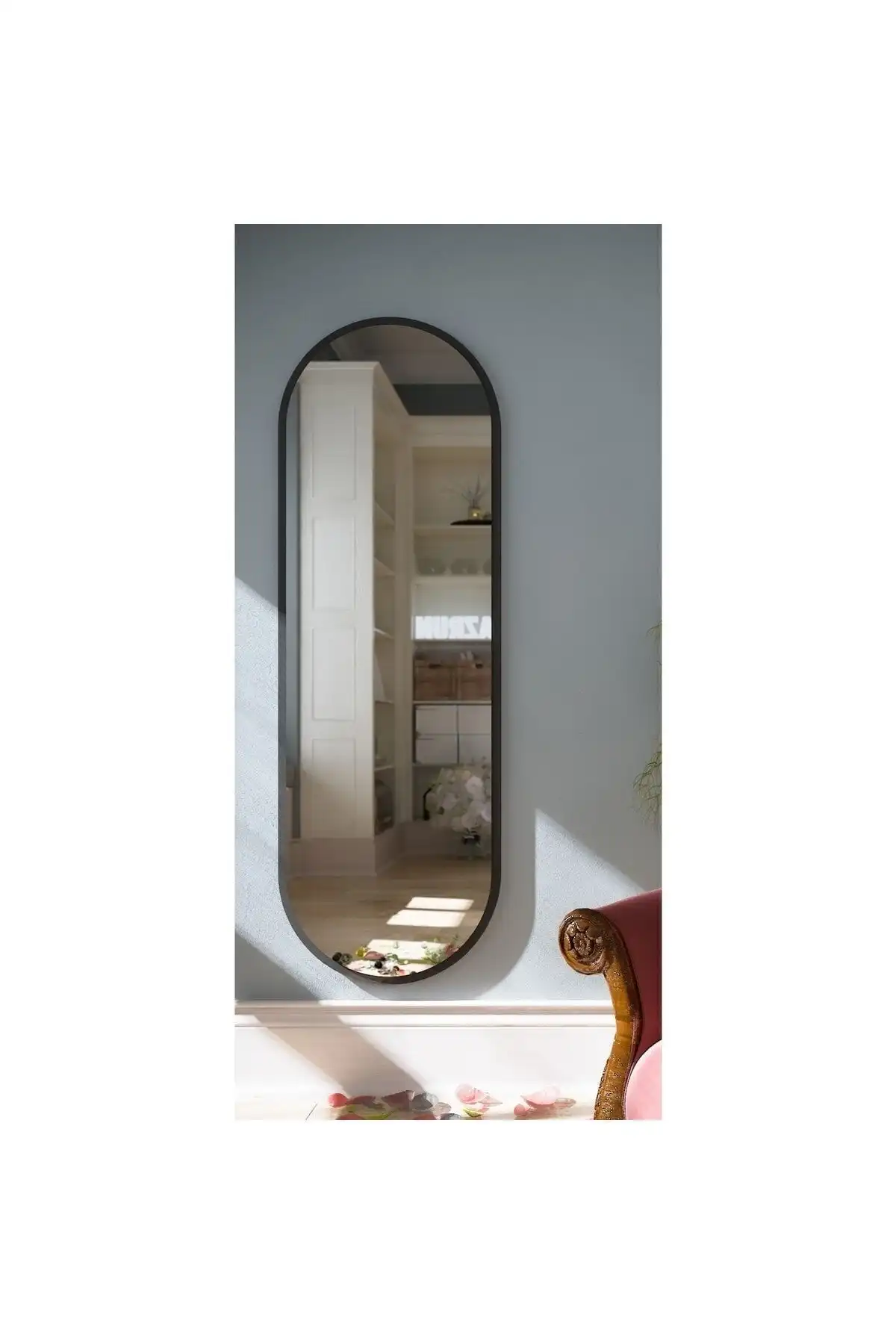 DekorLife Siyah Oval 150x50 Dekoratif Boy Aynası İncelemesi ve Kullanım Önerileri