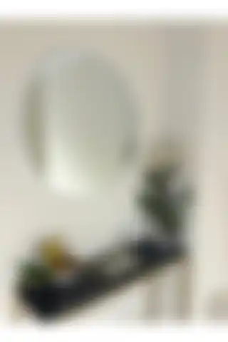 Ersan Dizayn 80 cm Beyaz Yuvarlak Ayna ile İhtişamı Yakalayın