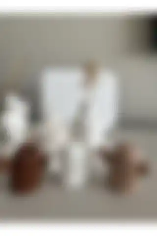 Louve Store 3’lü Kaktüs Biblo Seti ile Ev İhtişamını Yakalayın