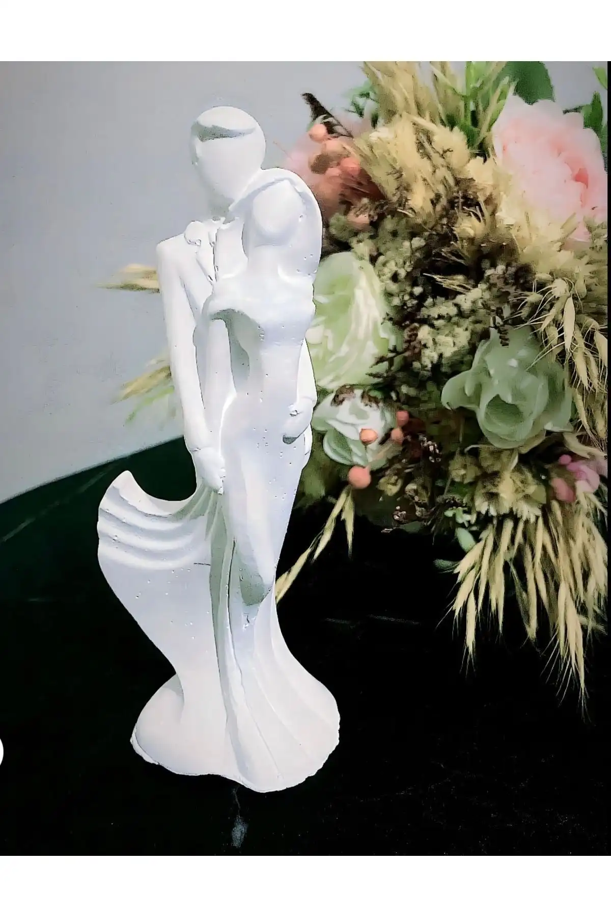 Abacıshop Sevgili Aşıklar Gelin Damat Biblo - Modern Dekorasyona Şıklık Katın