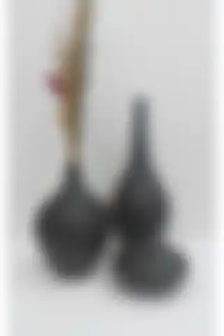 Ikizler Home Seramik Tombik Şişe Vazo 3’lü Set ile Modern Dekorasyon