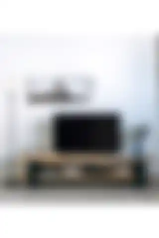 Genel Markalar Doğal Ahşap TV Ünitesi ile Retro Tasarımın Eşsiz Buluşması Sağlayın