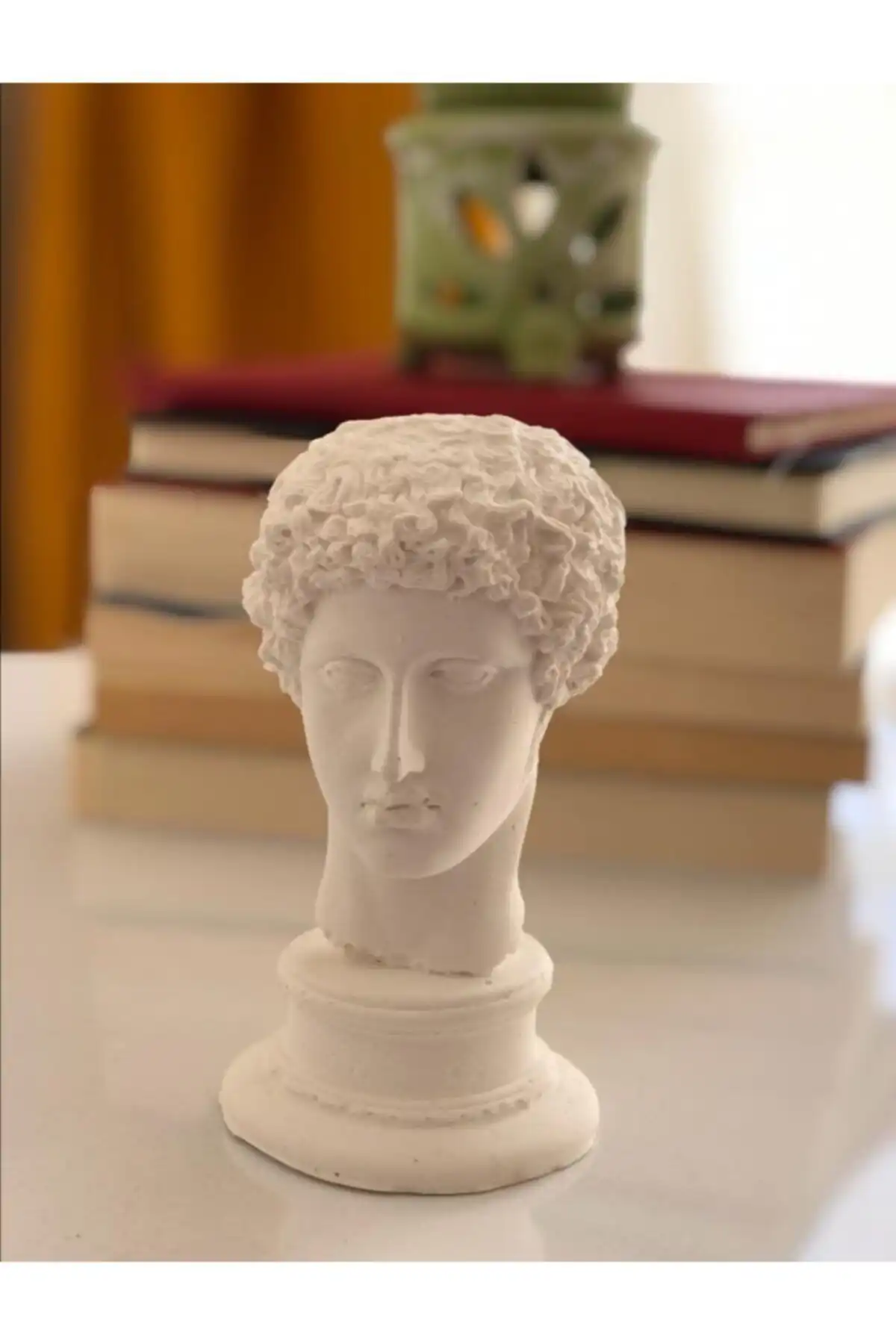 LALEZEN HOME Hermes Filozof Heykel Biblo: Modern ve Dayanıklı Dekorasyon Ürünü