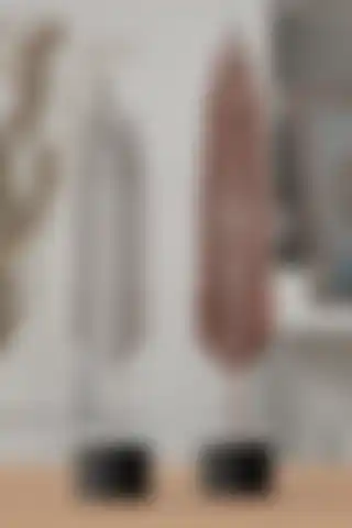 Karenda Dekoratif Modern Tüy Yaprak Takımı ile Şık ve Fonksiyonel Ev Dekorasyonu