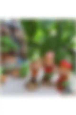 Atölye Dekupaj Sevimli Bebek Set Biblo: Retro Tarzda El Yapımı Dekoratif Obje