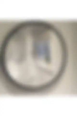 Keskin Ant Bıçak 40 cm Dekoratif Yuvarlak Duvar Aynası ile Modern Dekorasyon